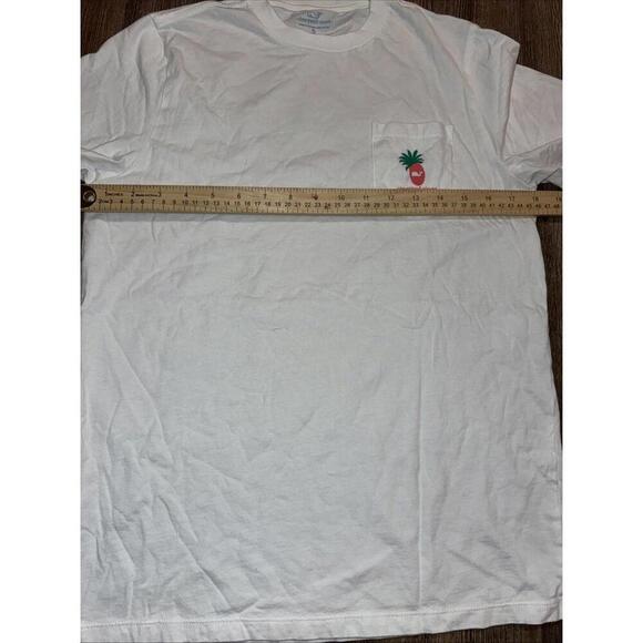 Vineyard Vines Floral Tropical Preppy Designer Logo Hawaiin Basic Tee Boys XL - Picture 5 of 10